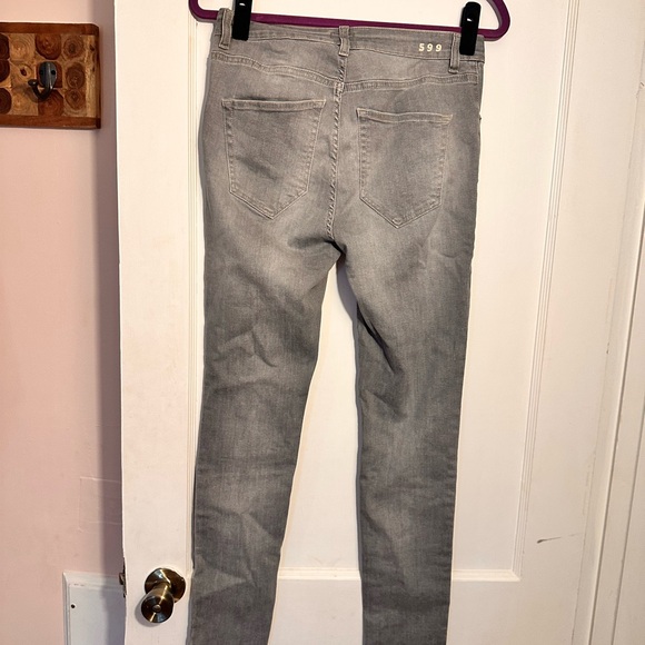 ✨ Siviglia Made in Italy Slim Fit Jeans | Size 32 | Grey Wash | NWT - Picture 6 of 6